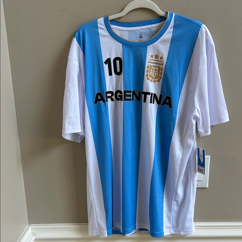 Messi Argentina Soccer Jersey XL NWT